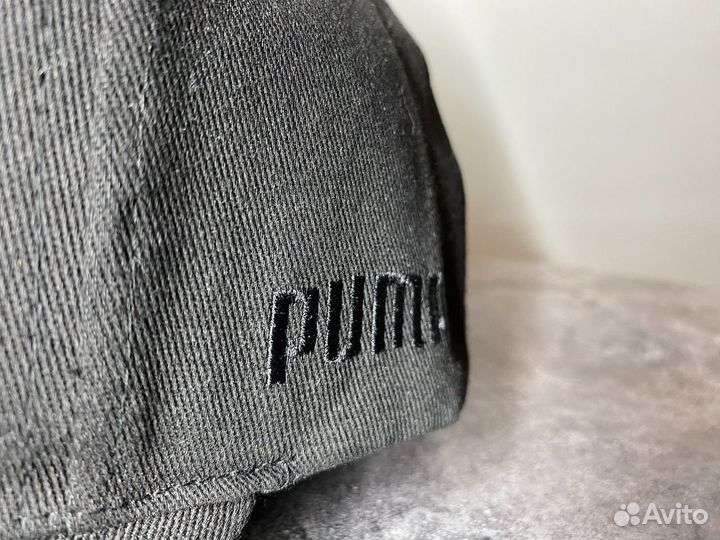 Бейсболка Puma черная черная эмблема новая