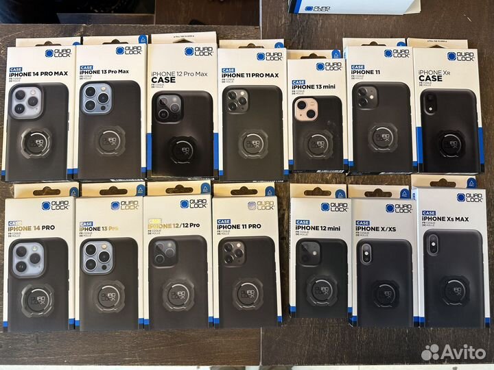 Мото чехол Quad Lock Case для iPhone 14/13/12/11/x