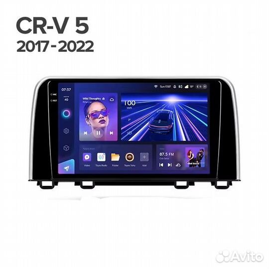 Магнитола Teyes Honda CR-V 2017-2022, 10