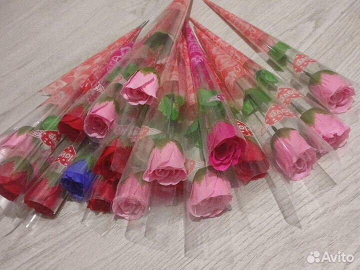 Цветы из мыла