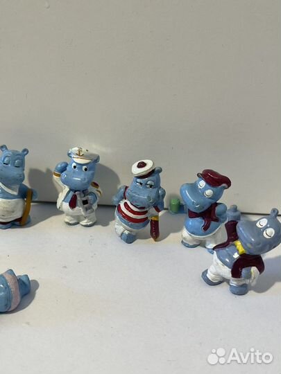 Киндер-сюрприз,Бегемоты коллекция 90ых