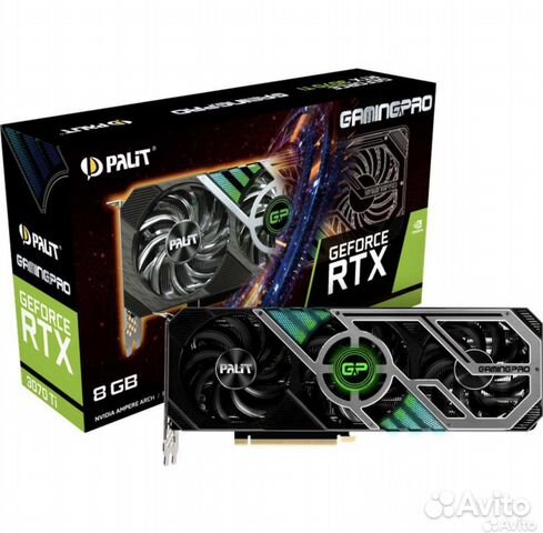 Видеокарта geforce RTX 3070 Ti gamingpro 8GB