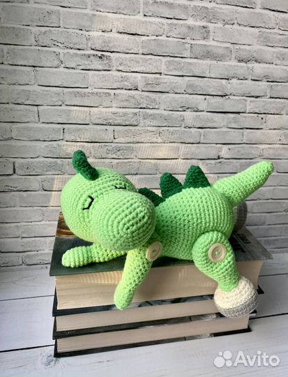 Динозавр игрушка ручная работа