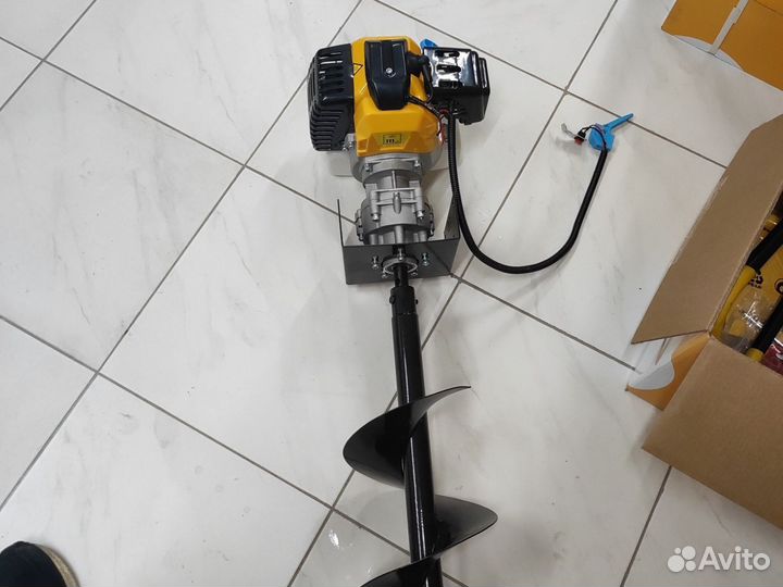 Мотобур со шнеком 100мм 3.5 л. с