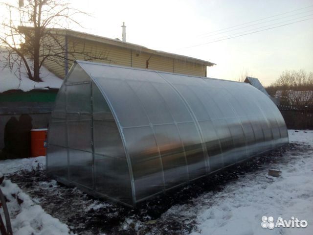 Теплица из поликарбоната 3х6 м. Оцинковка