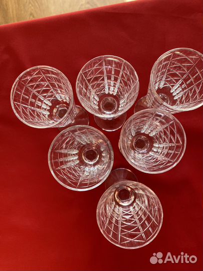 Рюмки на ножке хрусталь