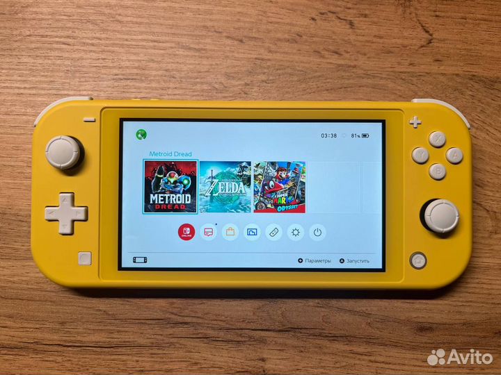 Nintendo switch lite прошитый чип как новая