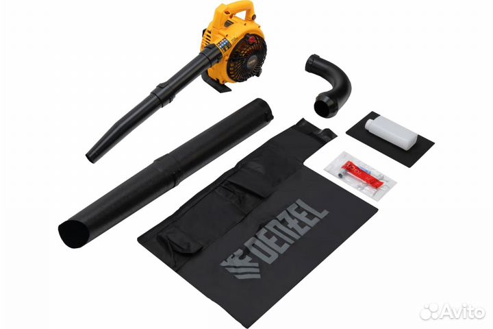 Бензиновая воздуходувка-пылесос Denzel gl-260 5790