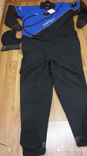 Сухой гидрокостюм для дайвинга