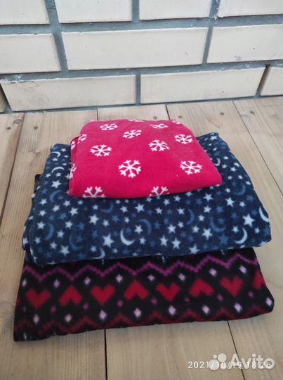 Флис с принтом