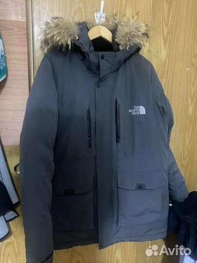 The north face пуховик с капюшоном