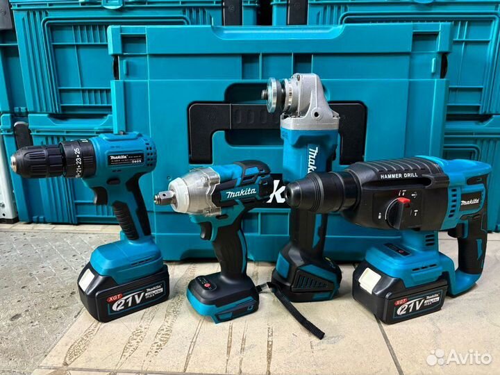 Набор аккумуляторного инструмента makita