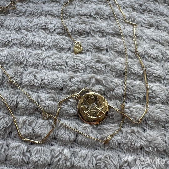 Колье позолоченое Wanderlust+Co