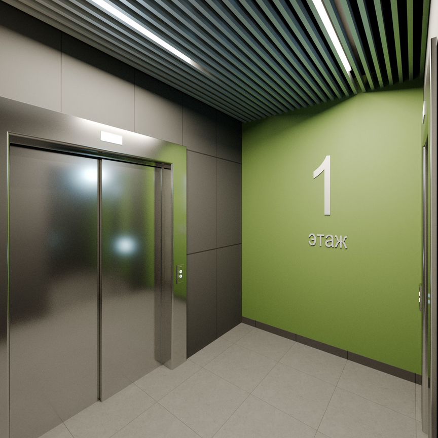 1-к. квартира, 42 м², 9/12 эт.