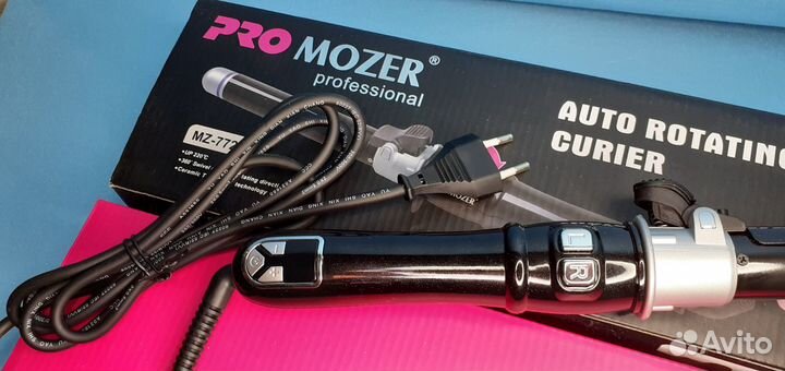 Автоматическая плойка Mozer Крутящаяся Серия Pro