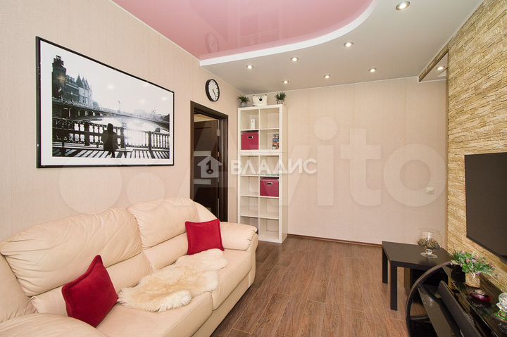 2-к. квартира, 44,4 м², 3/3 эт.