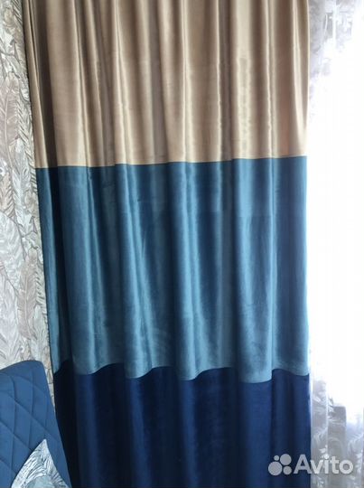 Набор штор из велюра Velluto 200*260 - 2 шт