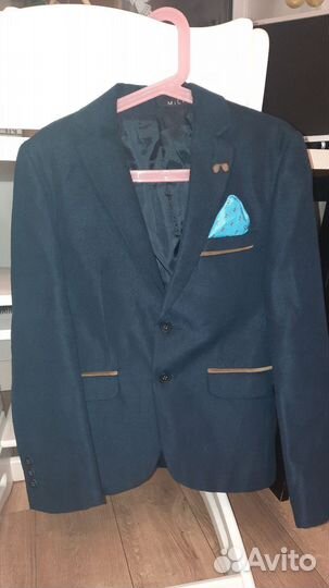 Пиджак школьный для мальчика 128 134