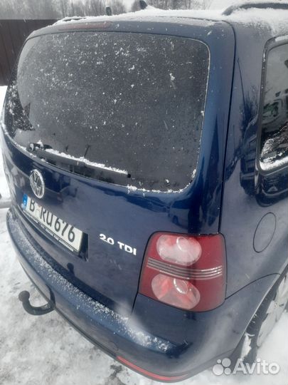 Крышка багажника Volkswagen Touran 1 рестайлинг