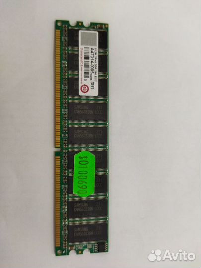 Память Transcend 512M 2Rx8 DDR266 ECC