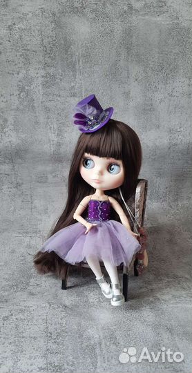 Кукла блайз blythe частичный кастом