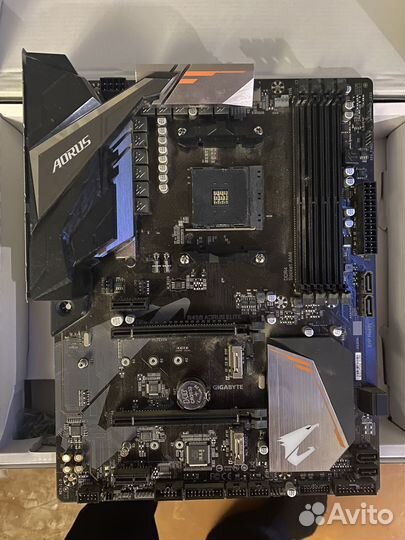 Материнская плата am4 b450 aorus elite v1