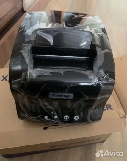 Термопринтер этикеток Xprinter XP-365B Black