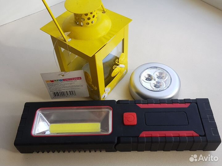 Фонарь д/работы,фонарь приклеив.,фонарь-подсвечник