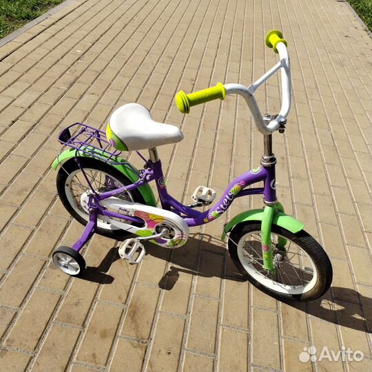 Детский велосипед 14 дюймов для девочки
