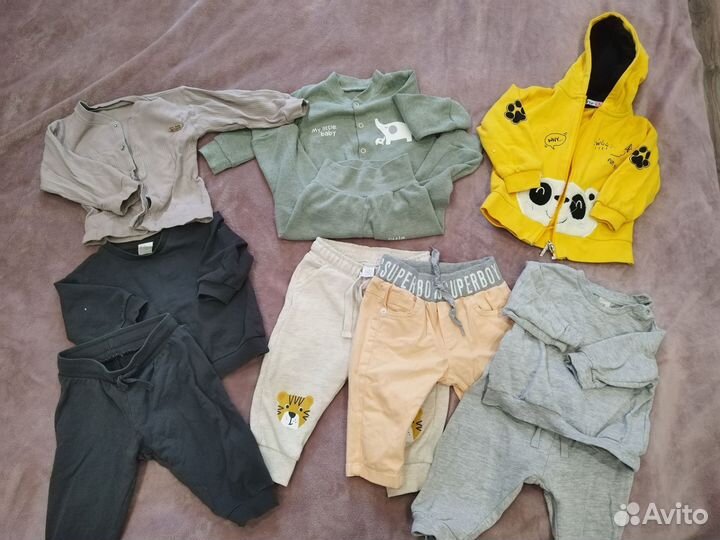 Детские вещи пакетом 74 80