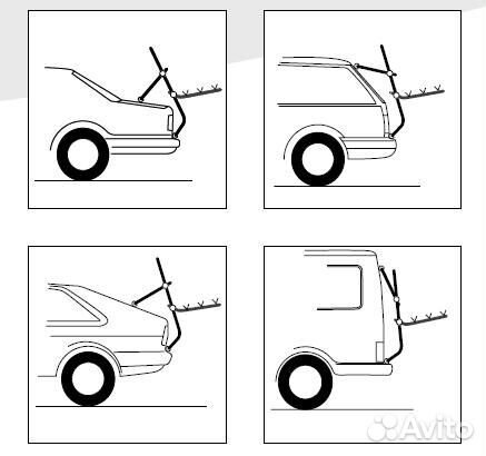 Peruzzo Padova Steel 2 PZ378 для 2-х велосипедов