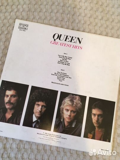 Пластинка Queen Greatest Hits