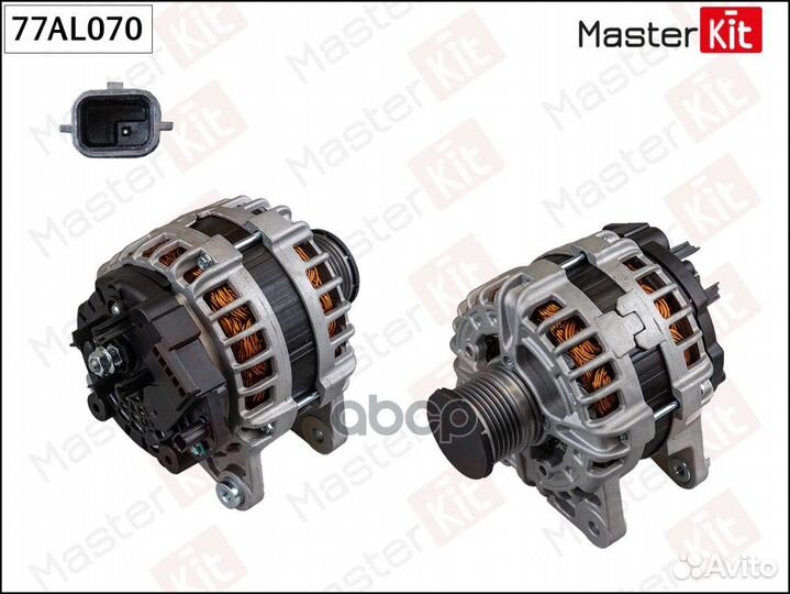 Генератор nissan qashqai, X-trail 15- 150A 77AL070