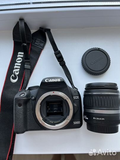 Зеркальный фотоаппарат canon 500d