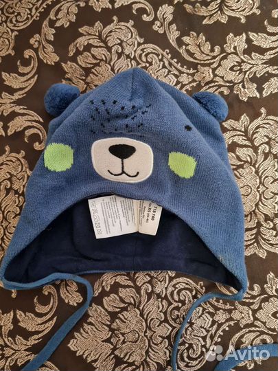 Комплект шапок для мальчика 1-2 года