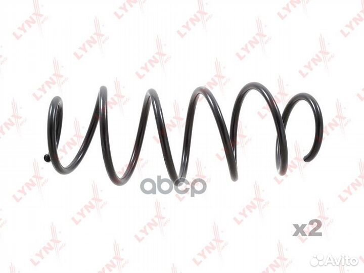 Пружина подвески citroen C4 09- передняя SC1829