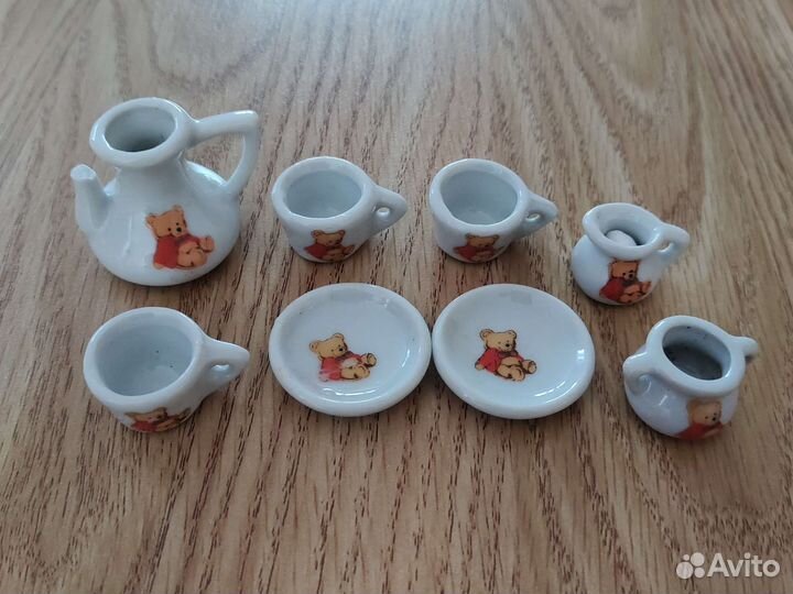 Набор мини посуды для куклы Барби