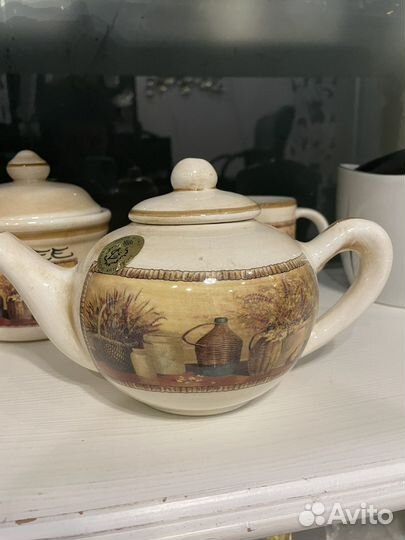 Супница,заварник,кружкамахарница,солонка