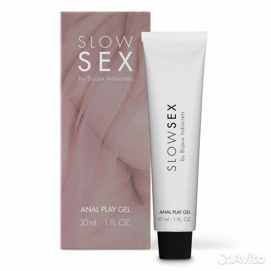Лубрикант на водной основе Slow Sex Anal Play Gel - 30 мл