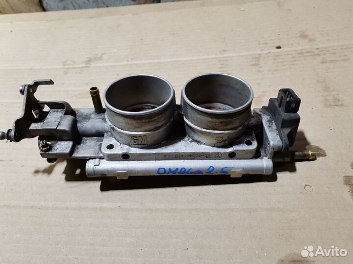 Заслонка дроссельная Opel Omega B 2.5л X25XE