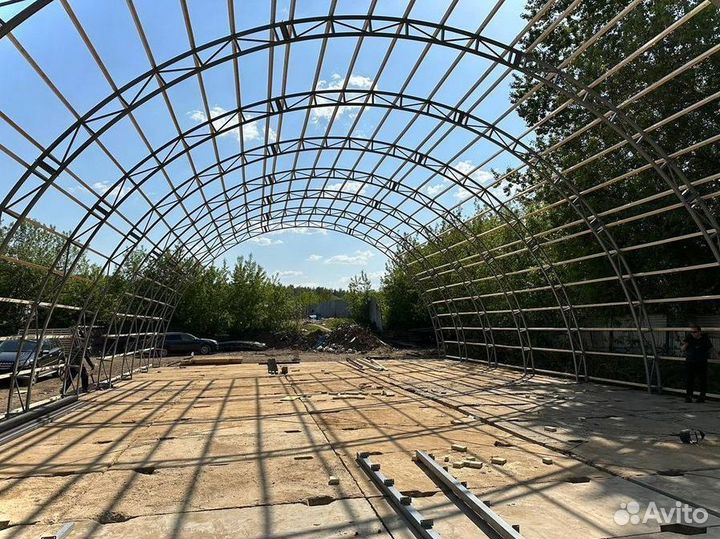 Фермы для ангара 12м