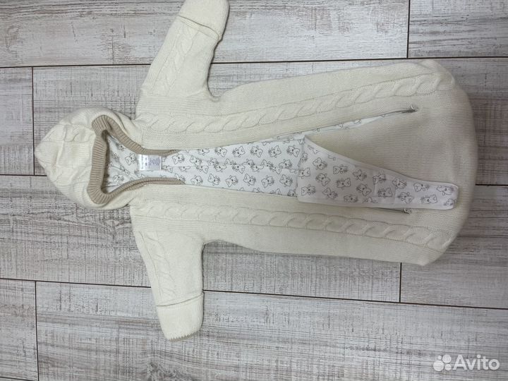 Мамуляндия Демисезонный конверт вязаный 68 см