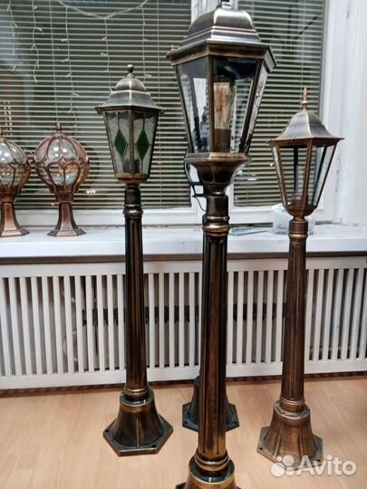 Фонарь-столб садовый уличный Н-1-3м