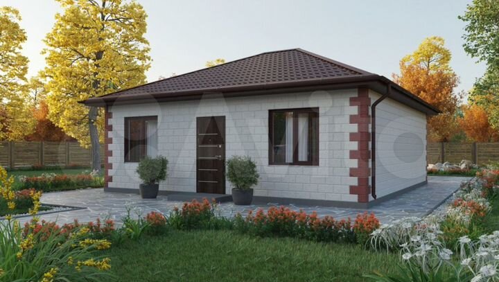 Дом 109,3 м² на участке 6 сот.