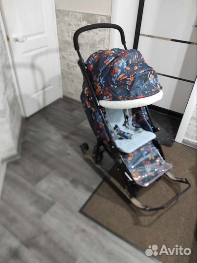 Сани на колёсах