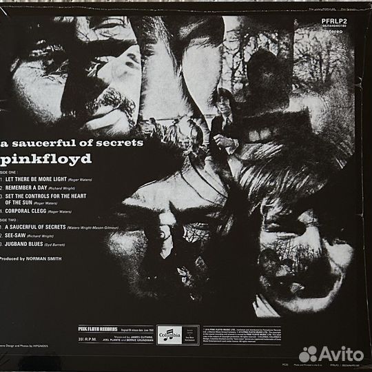 Pink Floyd – A Saucerful Of Secrets (Европа 2016)