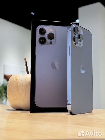 iPhone 13 Pro Max 128Gb Синий идеал Sim+eSim