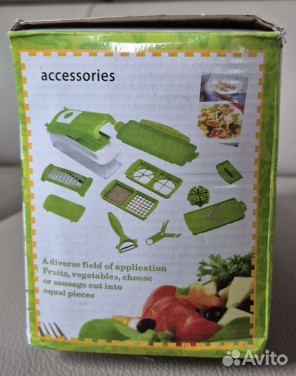 Овощерезка Genius Nicer Dicer Plus, новая