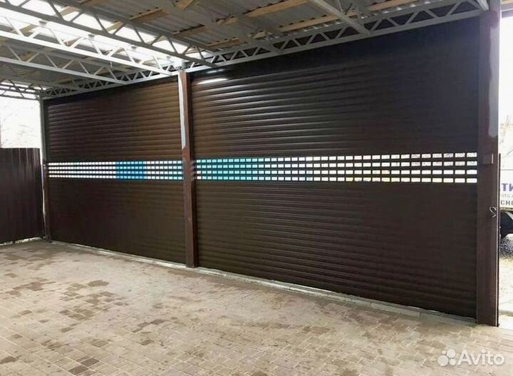 Гаражные ворота рольставни