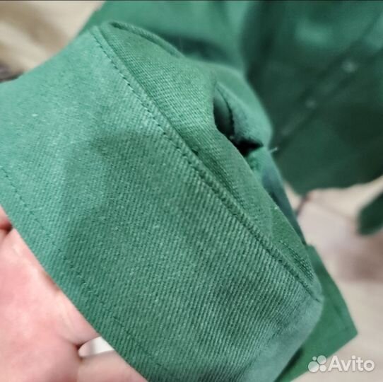 Джинсовая рубашка мужская